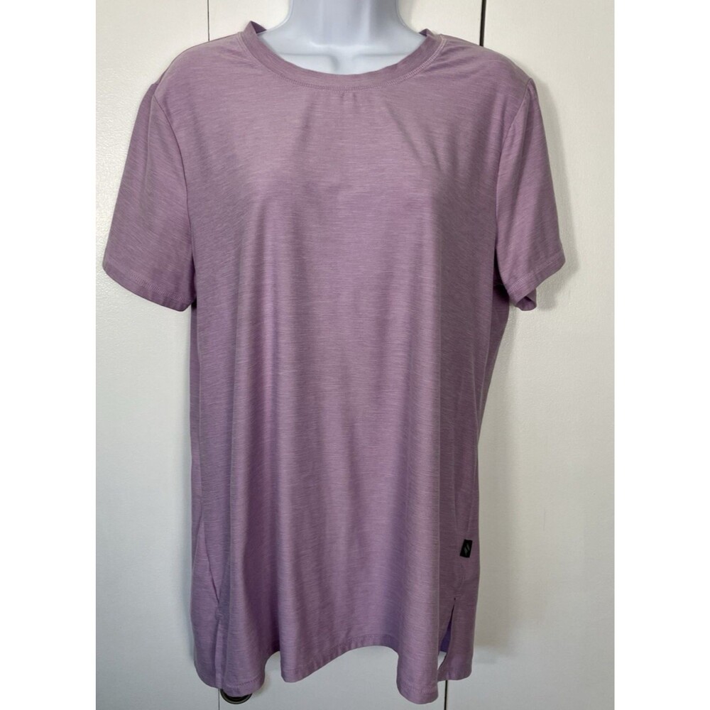 SO Juniors Long Sleeve V-neck Top Lavender Size Large